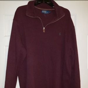 Mens Zippered Pullover